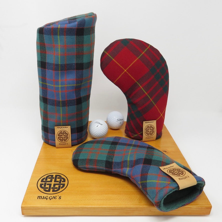 CUSTOM ORDERS TARTANS Maggie’s Celtic Golf Collection