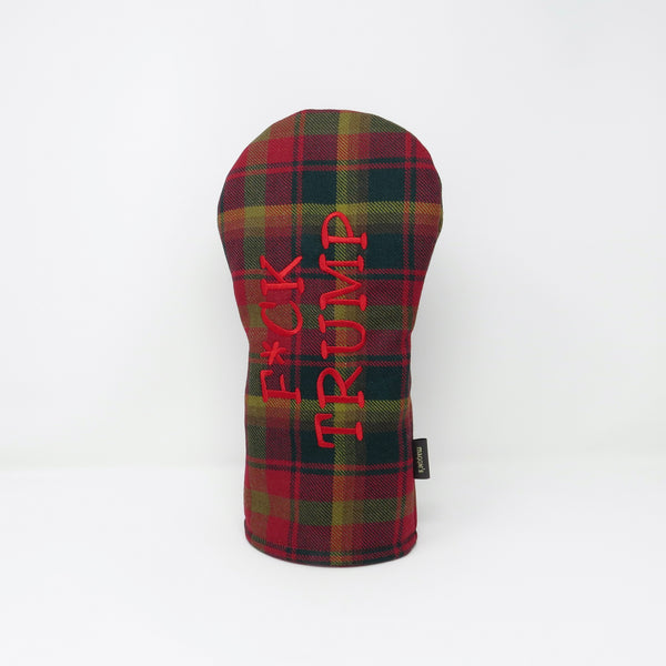 Keyhole Driver Headcover, Canada Maple Tartan