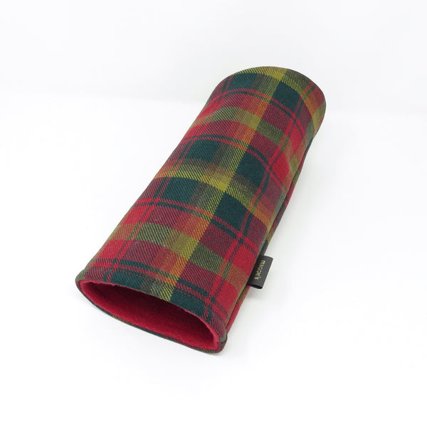 Pipe Style Driver Headcover - Canada Maple Tartan