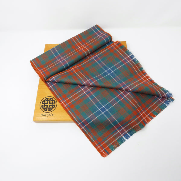 Unisex Wool Tartan Scarf