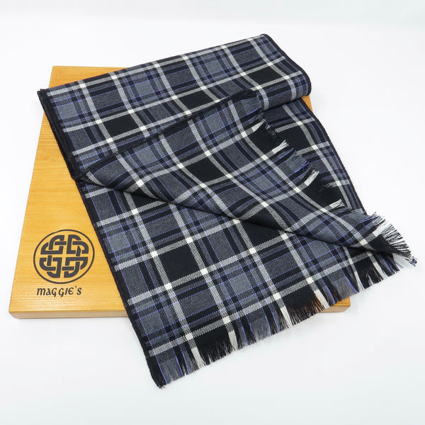 Unisex Wool Tartan Scarf