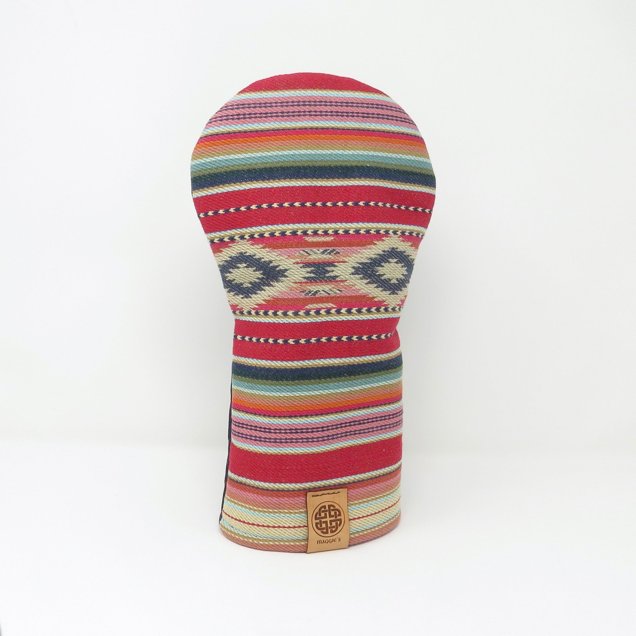 Keyhole Driver Headcover, Red Sky & Denim