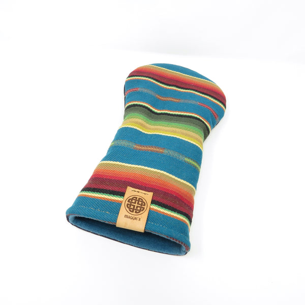 Keyhole Driver Headcover, Tribal & Denim