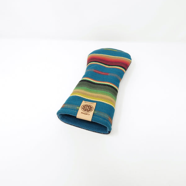 Keyhole Fairway Wood Headcover, Tribal & Denim