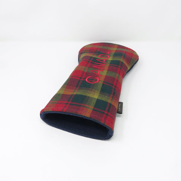 Keyhole Driver Headcover, Canada Maple Tartan & Denim