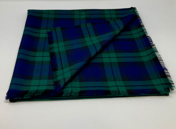 BLACK WATCH Tartan Blanket Scarf