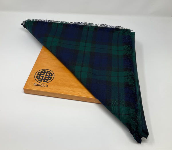BLACK WATCH Tartan Blanket Scarf