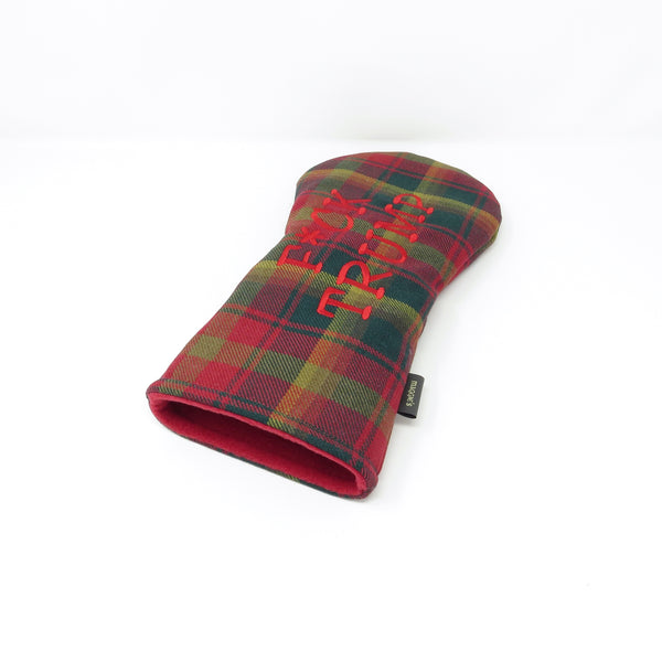 Keyhole Driver Headcover, Canada Maple Tartan