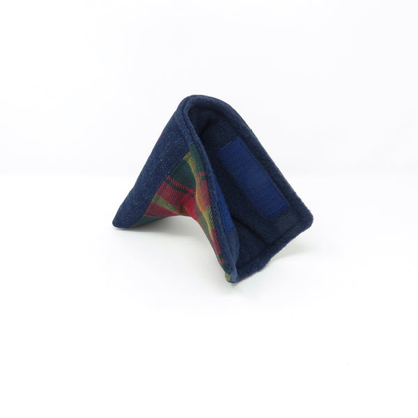 Putter Cover, Blade - CANADA MAPLE Tartan & Denim