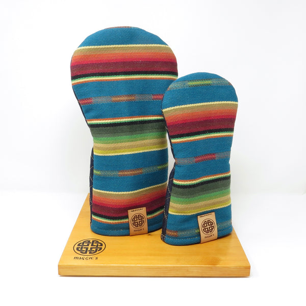 Keyhole Driver & Wood Set, Tribal & Denim