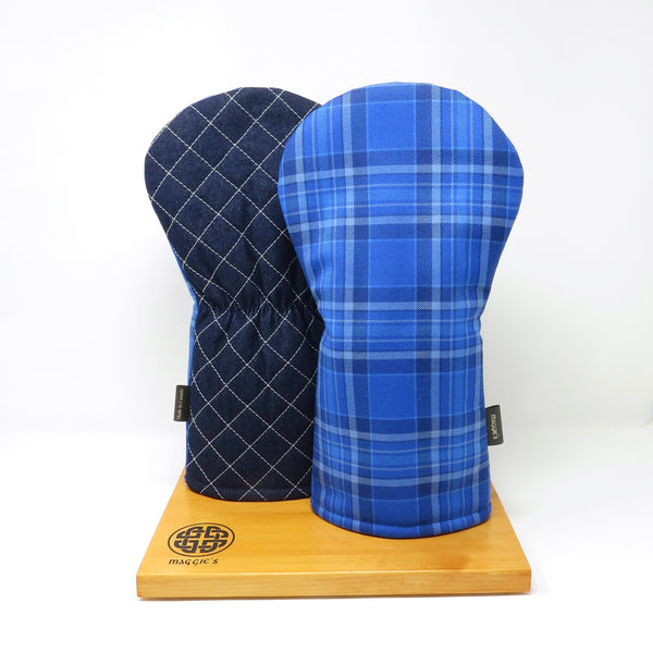 Keyhole Driver Headcover, Skye Blue Tartan