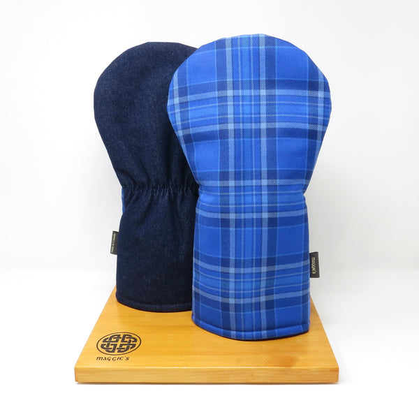 Keyhole Driver Headcover, Skye Blue Tartan