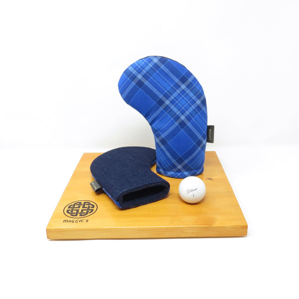 Hybrid Headcover, Skye Blue Tartan
