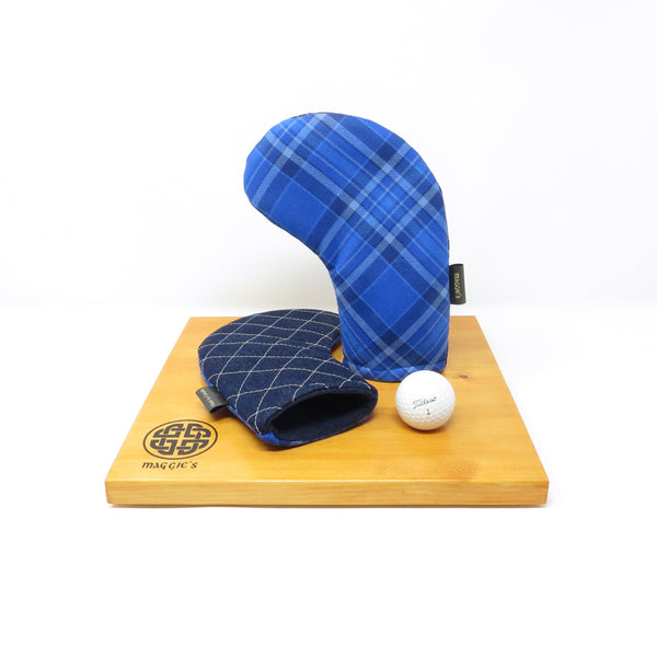 Hybrid Headcover, Skye Blue Tartan