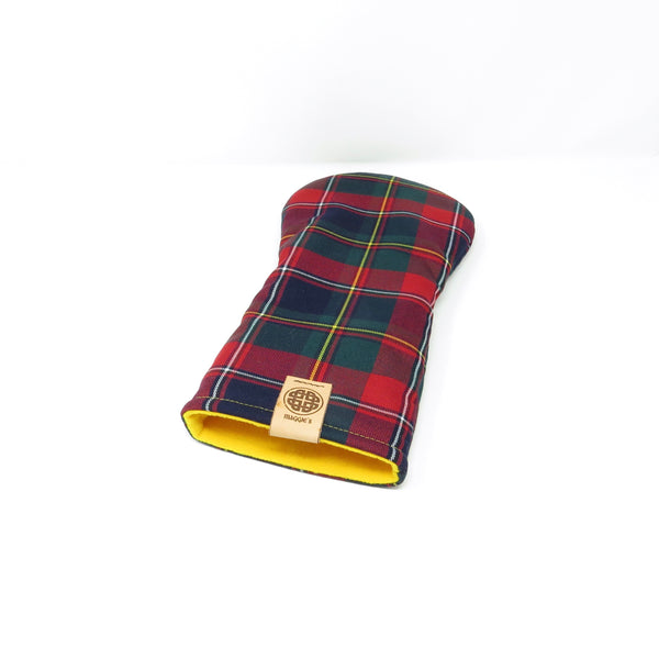 Keyhole Driver Headcover, Quebec Tartan