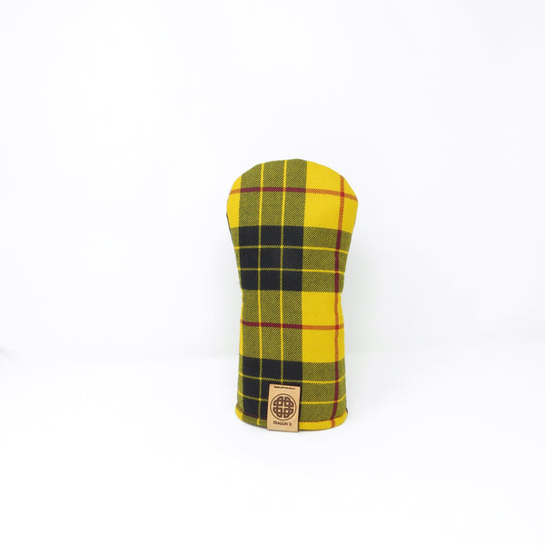Keyhole Fairway Wood Headcover, MacLeod Tartan with Denim Back