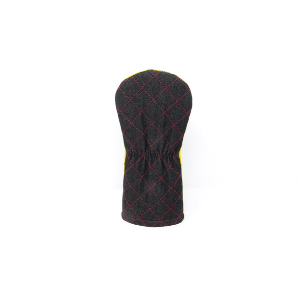 Keyhole Fairway Wood Headcover, MacLeod Tartan with Denim Back