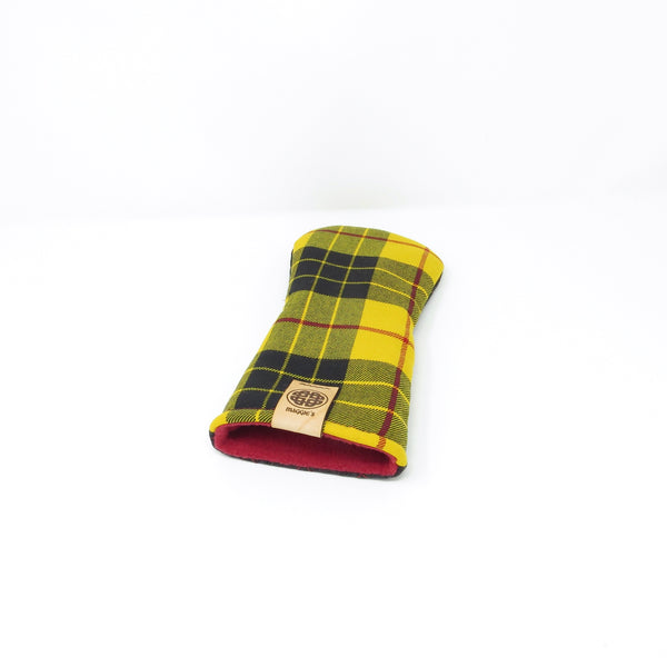 Keyhole Fairway Wood Headcover, MacLeod Tartan with Denim Back