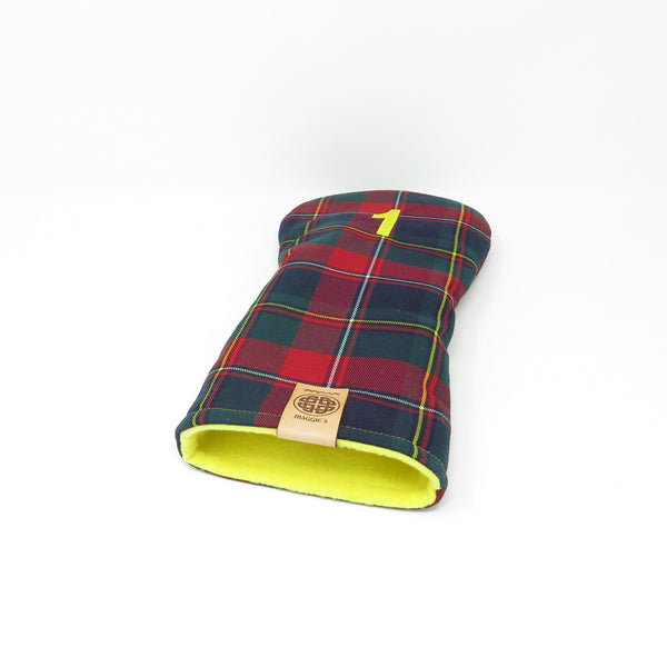 Keyhole Driver Headcover, Quebec Tartan