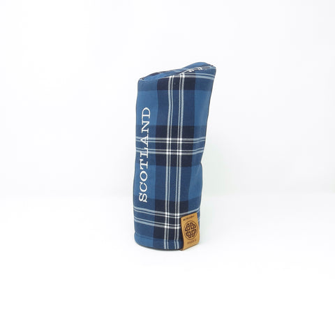 Pipe Style Driver Headcover -St. Andrews Tartan