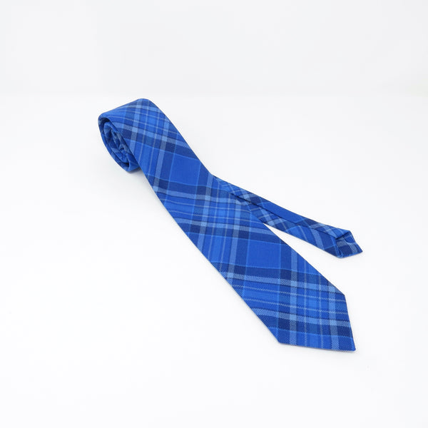 SKYE BLUE Tartan Necktie