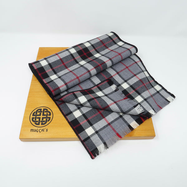 Unisex Wool Tartan Scarf
