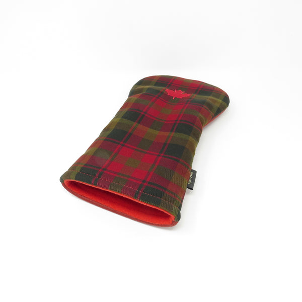 Keyhole Driver Headcover, Canada Maple Tartan