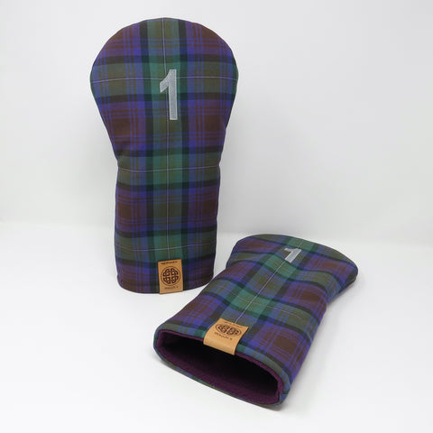 Keyhole Driver Headcover, Isle of Skye Tartan