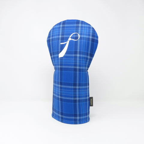 Driver Headcover, PLAID FOR DAD Tartan   Keyhole Style