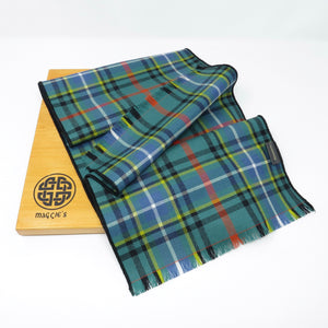 Unisex Wool Tartan Scarf